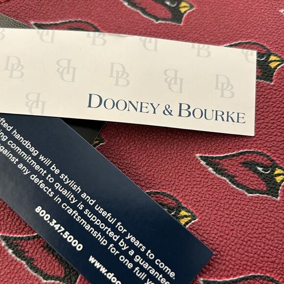 Dooney & Bourke Arizona Cardinals North South Top Zip Cross Body Bag - Picture 10 of 13